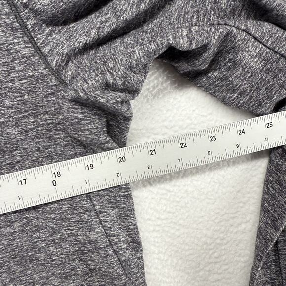 Lululemon Surge Warm Hoodie men's Medium Gray 1/4 Zip Pullover Running Training - Picture 4 of 11